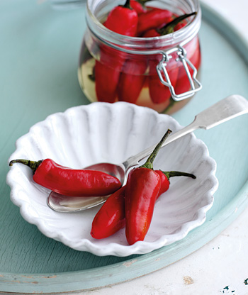 Salt Preserved Chilli Peppers